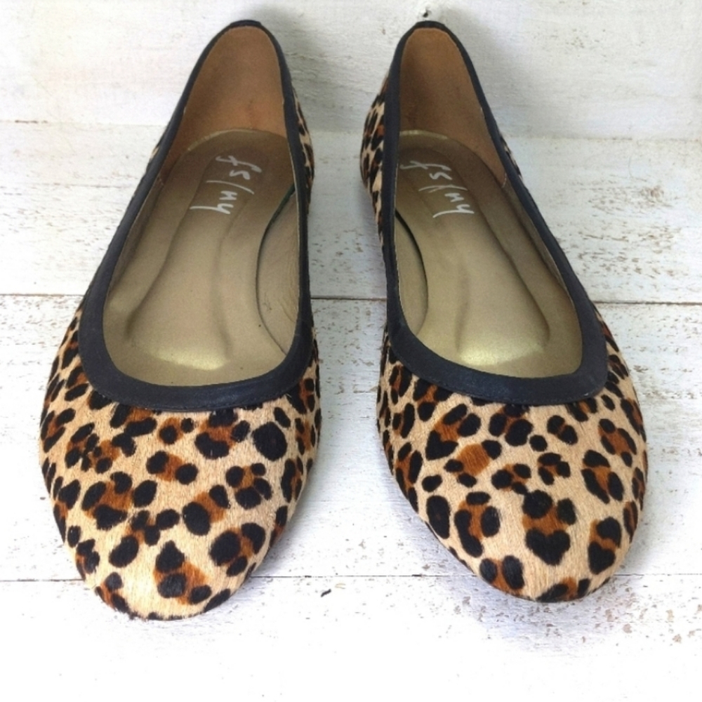 FRENCH SOLE NY LEOPARD PRINT FLATS